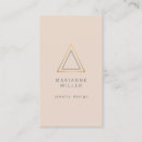Recherche de triangle rose cartes visite Architecte
