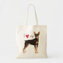 Recherche de goupille messenger sacs Pinscher miniature
