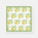 Recherche de motif citrons serviettes Motif au citron