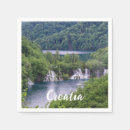 Zoek naar groen landschap servetten Bos