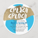 Recherche de éclaboussure splish invitations Été