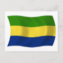 Recherche de gabon cartes postales Drapeau du gabon