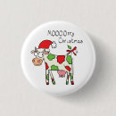 Recherche de vache à noël badges Drôle