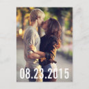 Recherche de réservez la date cartes postales Typographie