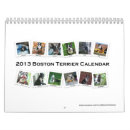Recherche de boston terrier calendriers De chien