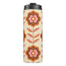 Recherche de motif des années 60 tasses Floral