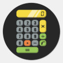 Recherche de calcul autocollants Geek