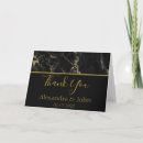 Recherche de black and gold mariage remerciements cartes Script
