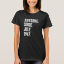 Zoek naar 19 jaar oud tshirts 75ste
