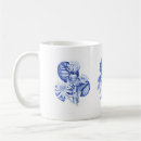 Recherche de bleu de delft tasses Botanique