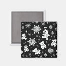 Recherche de flocons de neige refrigérateur magnets Toute personne