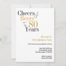 Recherche de cheers and beers invitations Acclamations et bières