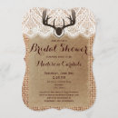Recherche de chasse de cerfs communs invitations Rustique