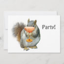 Recherche de écureuil invitations Fête