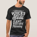 Recherche de voix tête tshirts Quand