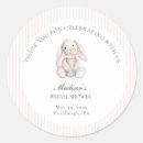 Recherche de pâques de lapin autocollants Baby shower