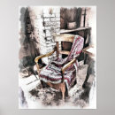 Recherche de vieille chaise posters Vintage