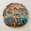 Recherche de vintage de voiture coussins Rétro