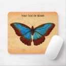 Recherche de papillon rouge tapis souris Antique