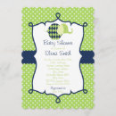 Recherche de lime baby shower invitations Bleu