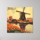 Zoek naar windmolens kunst Tulpen