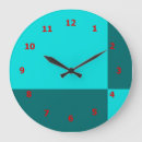 Recherche de couleurs vibrantes horloges Moderne