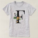 Recherche de lettre f tshirts Girly