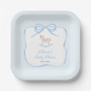 Recherche de horse assiettes Bleu