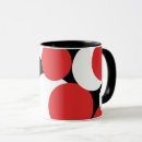 Recherche de rouge pois blanc tasses Pour elle