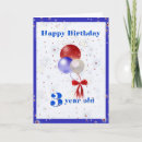 Zoek naar wimpels kaarten Drie jaar oud