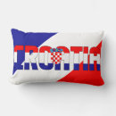 Recherche de drapeau de la croatie coussins Croatiflag