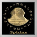 Zoek naar egyptische posters Sfinx