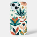 Recherche de motif floral moderne iphone coques Rustique