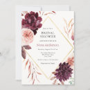 Recherche de gold frame bridal shower invitations Floral