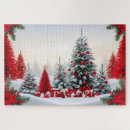 Recherche de noël puzzles Vert