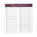 Recherche de brown blocsnotes Liste des tâches