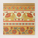 Recherche de motif ethnique puzzles Illustration