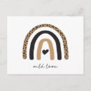 Recherche de motif léopard cartes postales Sauvage