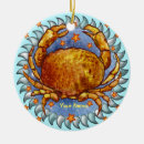 Recherche de crabe de cancer ornements Anniversaire