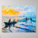 Zoek naar vissers posters Schilderij