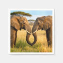 Zoek naar afrikaanse olifanten servetten Safari