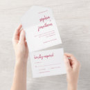 Recherche de magenta mariage invitations Simple