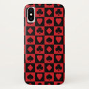 Recherche de coeur de diamant iphone coques Rouge