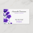 Recherche de nature inspiré cartes visite Floral