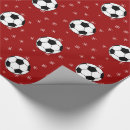 Recherche de footballeur papier cadeau Motif