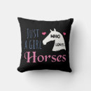 Recherche de fille de cheval coussins Amoureux des chevaux