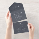 Recherche de blanc et gris invitations Minimaliste moderne