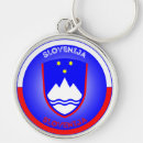 Recherche de la slovénie porteclés Patriotique