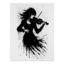 Recherche de violoniste posters Gothique