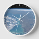 Recherche de planète bleue horloges Vue aérienne